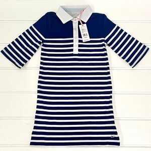 Vineyard Vines Girls' Rugby Dress Sailor Stripe - Deep Bay New With Tags S, M, L